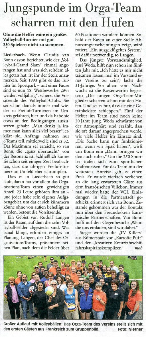 Bericht im Höchster Kreisblatt